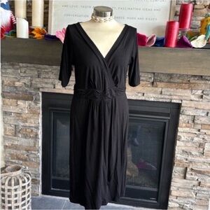 Fresh produce V-Neck midi dress